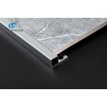 Antierosion Chrome Square Edge Tile Trim 10mm Tempered T6 Alu6063 Material