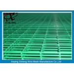 Steel Bar Welded Wire Mesh Fence Panels , Pvc Coated Wire Mesh Panels for sale