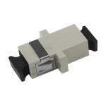 SC MM SX Adapter With Flange Fiber Optic Adapter / Coupler for sale