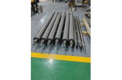 China ZHOUSHAN Bimetallic Single Injection Molding Machine Screw Barrel / Injection Moulding Screw Barrel supplier