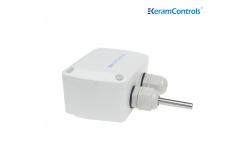China PT1000 Temperature Sensor Temperature Gauge With 2 Wire PC ABS Housing supplier