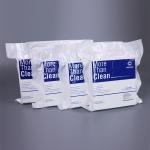 Sterile No-Run Interlock Knit 100% Polyester Wipe With Knife Cut Edges