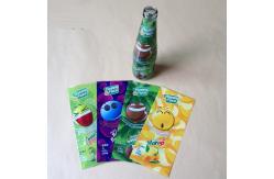 China Custom made pvc Shrink Sleeve Labels for bottle packaging stickers supplier