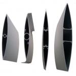 6063-T5 Anodized Aluminium Louvre Extrusions Aluminium Frame Shutter for sale