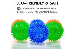 China Interactive Natural Rubber Dog Chew Toys Eco Friendly supplier