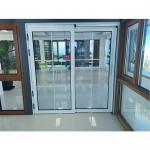 ODM Aluminum Sliding Window And Door For Kitchen White Tempered Glass for sale
