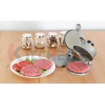 Solid Aluminum Double Hamburger Press Machine With Adjustable Patty Thickness for sale
