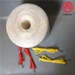 Hanging Raw White  Tomato Tying Twine With Hook 100% Polypropylene For Agricultural for sale