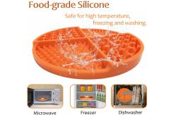 China Puzzle Feeder Licking Mat With Suction Cups For Dogs And Cats supplier