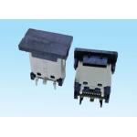 Female Head Vertical Type C Micro USB Connector Withstand 10000 Repeated Insertions for sale