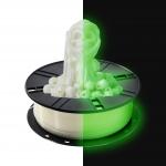 1000g Strong Toughness 3d Printing Filament Glow Yellow Green PLA Filament For 3D Printer Material for sale