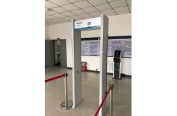 China LCD display Walk Through Thermometer Infrared Body Temperature Checking Scanner supplier