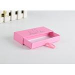 Handmade Cardboard Paper Drawer Style Gift Boxes Sliding Package With Ribbon for sale