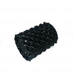 20cm Dia 0.7mm PVC Plastic  Not Coated Degradable Polymers Black  for sale