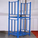 Warehouse Q235 Steel Pallet Waste Treatment Metal Stackable Shelves for sale