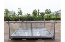 China Customizable Load Capacity Steel Stillage Cage With Galvanized Finish supplier