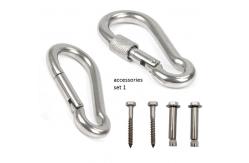 China 304 Stainless Steel Swing Hanger Hook Heavy Duty Hammock Chair Ceiling Hook supplier