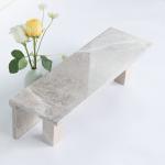 Firebrick Stair Ceramic Tiles , Gray Granite Tiles For Staircase