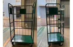 China OEM Mobile Storage Roll Cage Pallets Containers Trolley supplier