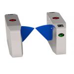 High speed half height controlled access gates / remote control security subway turnstyle for sale
