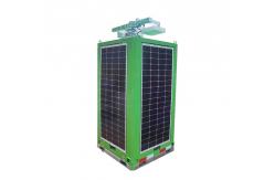 China Solar Mobile Led Light Monocrystalline Silicon Tower Cuboid For Urban Traffic lighting supplier