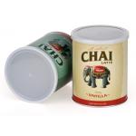 UV /  Embossed Effect Coffee Paper Composite Cans For Potato Chips Eco-friendly