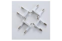 China Semi Insulated CEI 4.0MM 10A 2 Pole Plug Insert supplier