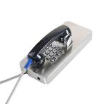 Stainless Steel Prison Phone Calls Wall Mounted Anti Vandal Jail Telephone for sale