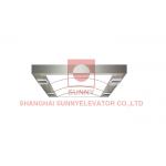 Ceiling Acrylic Transparency Passenger Elevator White Arch Light Emitting Panel for sale