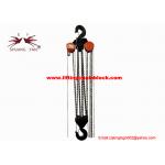 10M 30T Lifting Height Manual Chain Block Galvanized Black Coating for sale