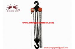 China 10M 30T Lifting Height Manual Chain Block Galvanized Black Coating supplier