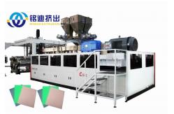 China Fully Automatic PET Film Pasting Extruder Machine Twin Screw 820mm Width supplier