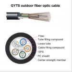 China  Single Mode G652D Anti Rodent Outdoor Application GYTS Fiber Optic Cable For Duct for sale