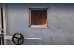 China Vertical Flame Fire Propagation Test Equipment For Bunched Cable supplier