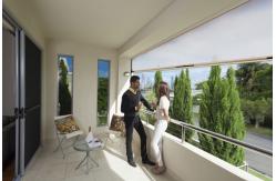 China Window Zip Track Awning Sunscreen Blinds 52x10mm Alu Anodized supplier