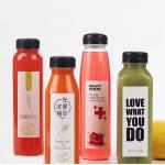 320ml 350ml Cold Brew Coffee Plastic Beverage Bottles PET Juice Bottles
