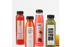 China 320ml 350ml Cold Brew Coffee Plastic Beverage Bottles PET Juice Bottles supplier
