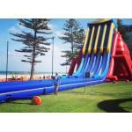 Outdoor Entermainment Inflatable Water Slide With Pool Fire Retardant for sale
