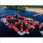 Customizable Theme Inflatable Water Park CNC Cutting for sale
