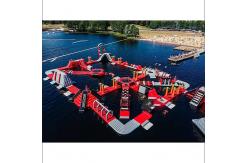 China Customizable Theme Inflatable Water Park CNC Cutting supplier