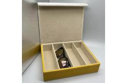China 5.4CM Multifunctional Foldable Sunglasses Case Spectacle Glasses Storage Box supplier