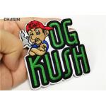 Size 8cmX6cm Character Image Hat Patches Iron - On Backing Heat - Cut for sale
