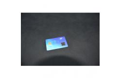 China Authenticated Biometric Fingerprint Smart Cards 0.76mm With OLED Screen supplier