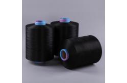 China Recycled Ring Spun Yarn Polyester Textured Yarn GRS OETEX Certified supplier