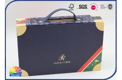 China UV Portable Hinged Lid Presentation Box With Leather Handbags supplier