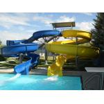 OEM Amuse Park Amusement Ride Water Fiberglass Slide Kid for Outdoor Pool for sale