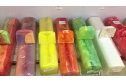 China Factory Wholesale OEM Natural Organic Glycerin Soap Packaging Box Lemon Butter Handmade Bar Soaps supplier