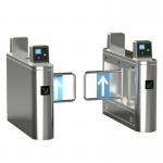 304 Stainless Steel Swing Barrier Gate Electronic Security Entrance Sliding Turnstile for sale