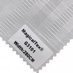 220gsm Semi Blockout White Polyester Roller Fabric Blackout Rate 50% for sale