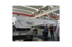 China Mini 1t 4m Telescopic Boom Marine Cranes Remote Control Yacht Duty High Efficiency supplier